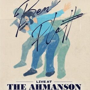 Ben Platt Live at The Ahmanson Signed Poster + VIP Bag